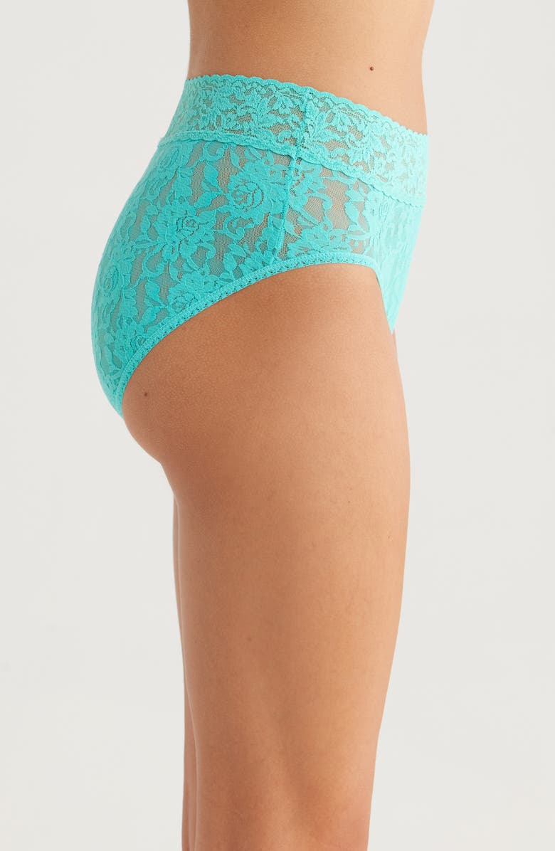 Hanky Panky Signature Lace French Briefs, Alternate, color, Seafoam Blue