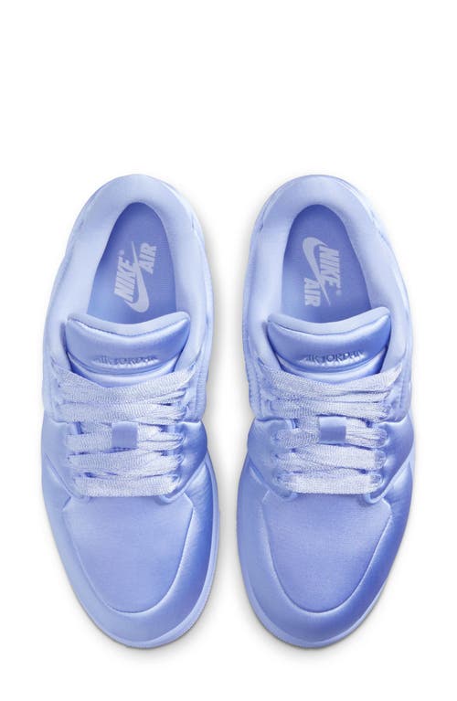 Jordan Women's Air  1 Low Method Of Make Shoes In Aluminum/aluminum