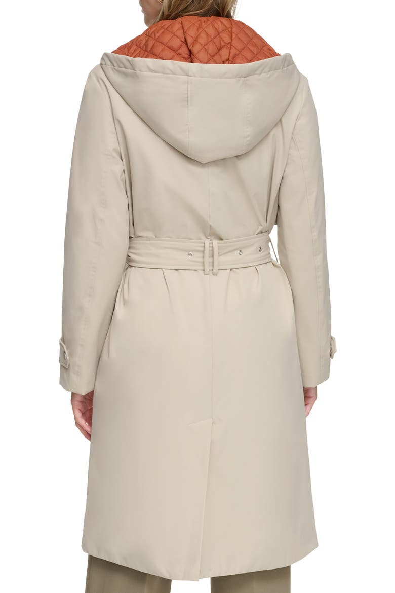 Water Resistant Belted Trench Coat, Alternate, color, ANTLER