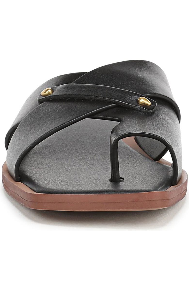 SARTO by Franco Sarto Etta Toe Loop Sandal, Alternate, color, Black