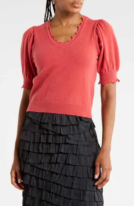 Polline Scalloped Cashmere Sweater