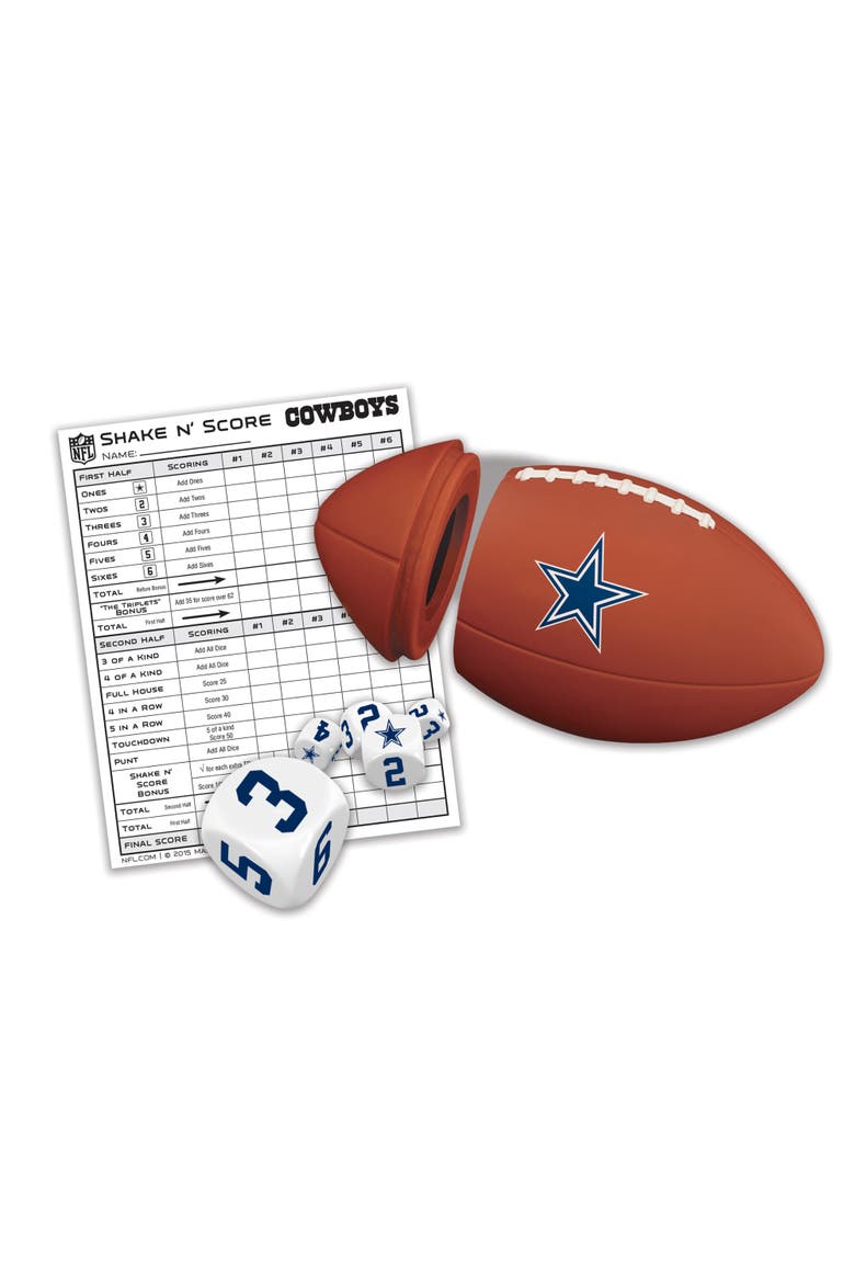 Dallas Cowboys Shake n' Score, Alternate, color, Multicolor