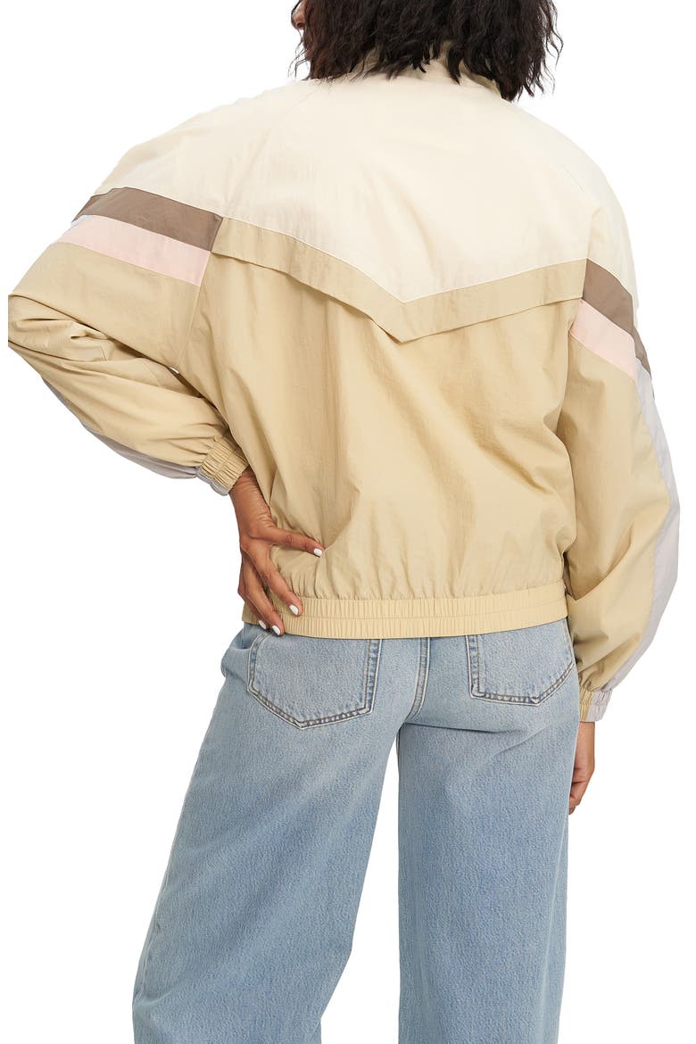 Liberty Colorblock Rain Jacket, Alternate, color, OYSTER