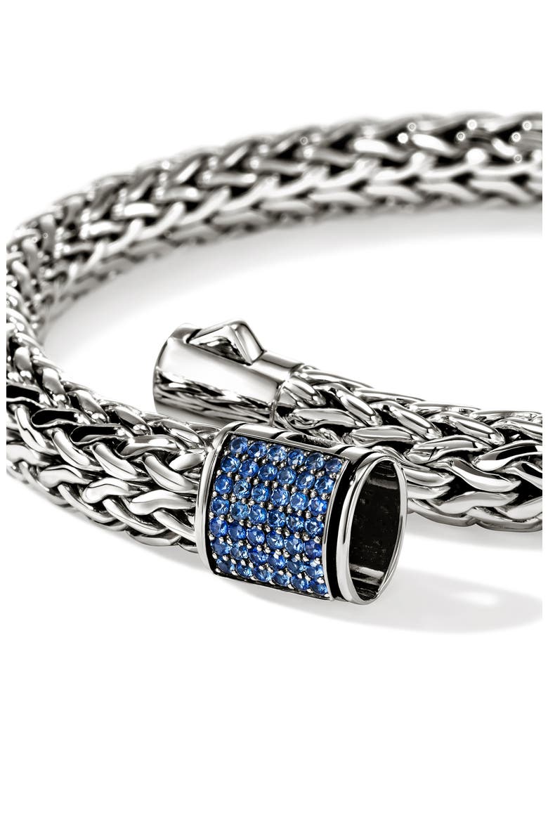 Icon Bracelet, Gemstones, 7.5mm, Alternate, color, BLUE SAPPHIRE