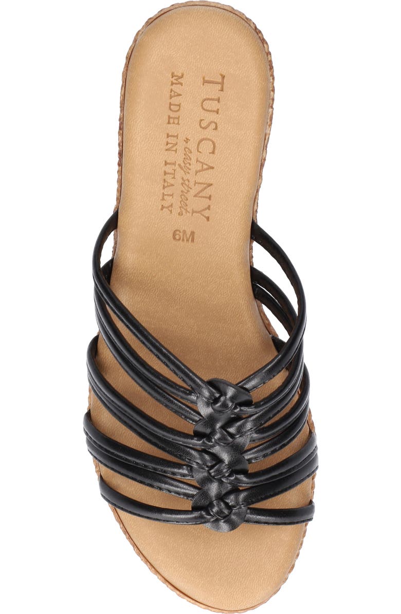 TUSCANY by Easy Street<sup>®</sup> Luciana Wedge Slide Sandal, Alternate, color,