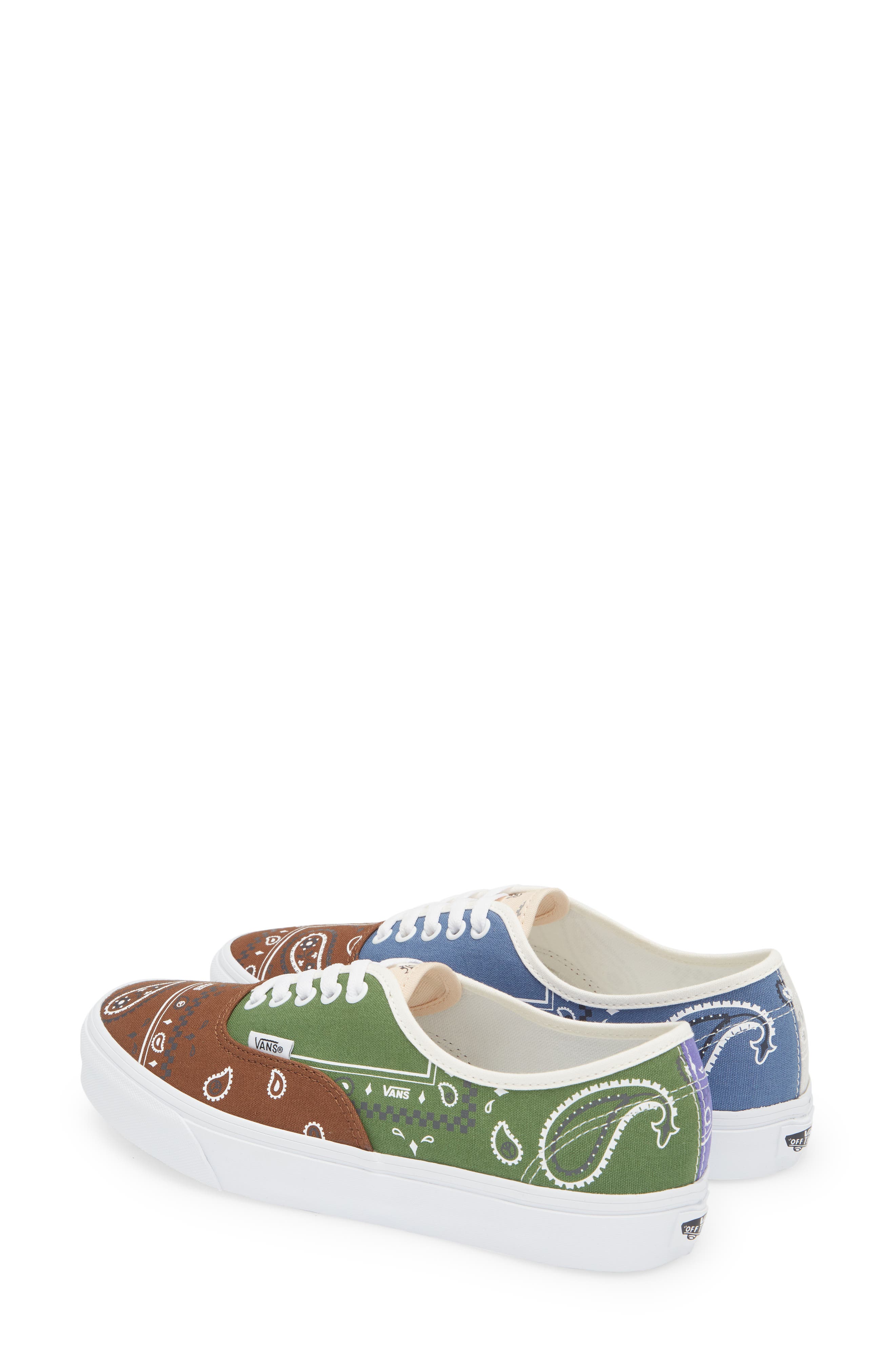 Vans Authentic Print Sneaker, Alternate, color, 