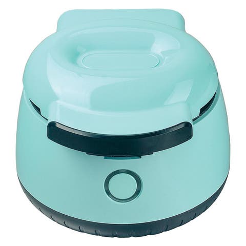 5 Inch Electric Waffle Bowl Maker in Blue