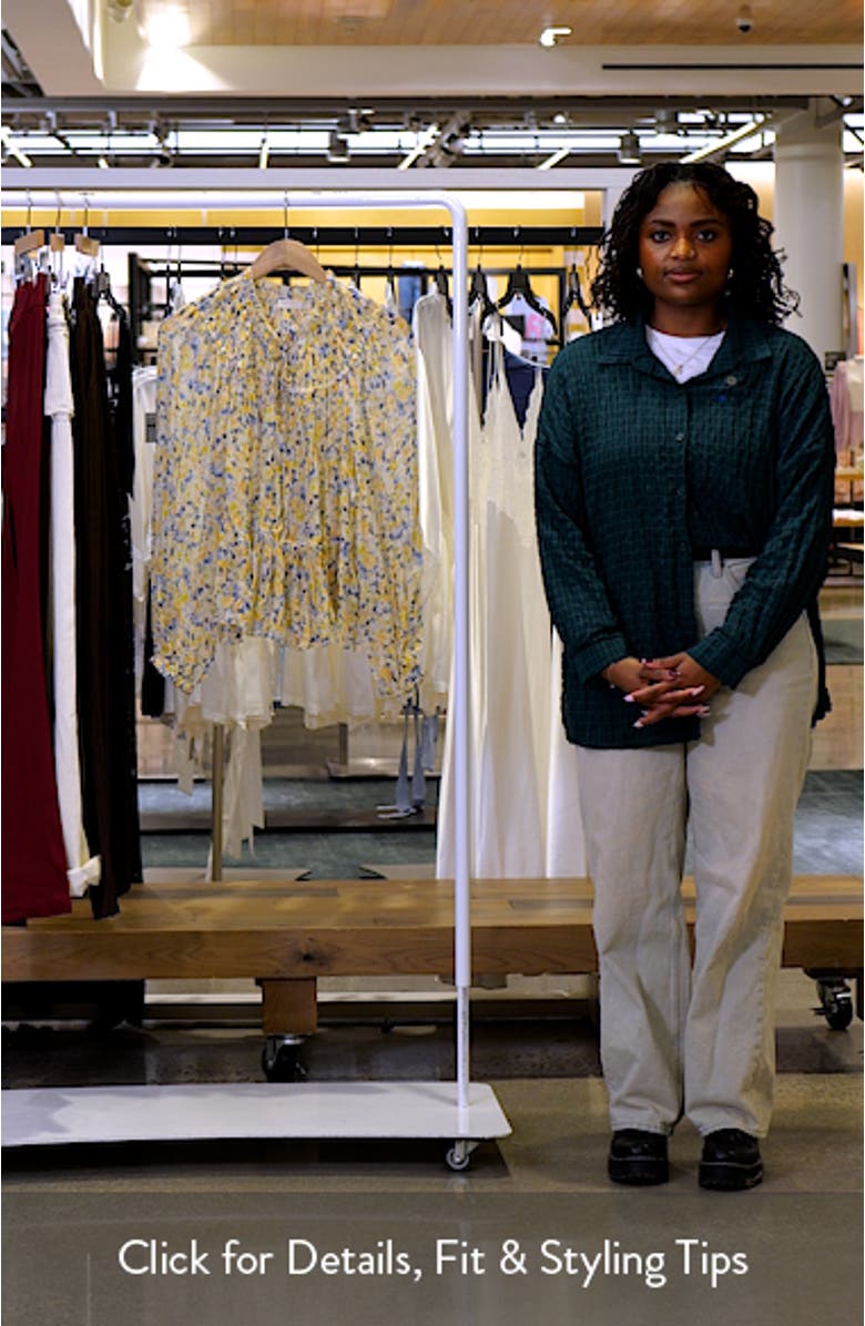 Leandra Floral Long Sleeve Top, sales video thumbnail