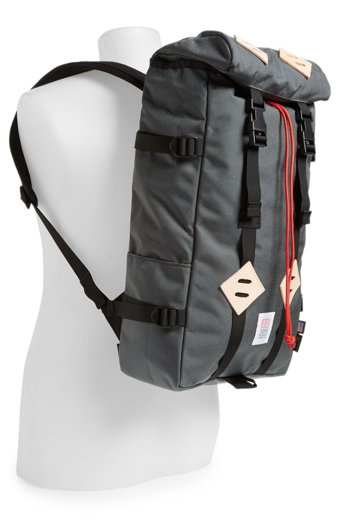 'Klettersack' Backpack, Alternate, color, CHARCOAL