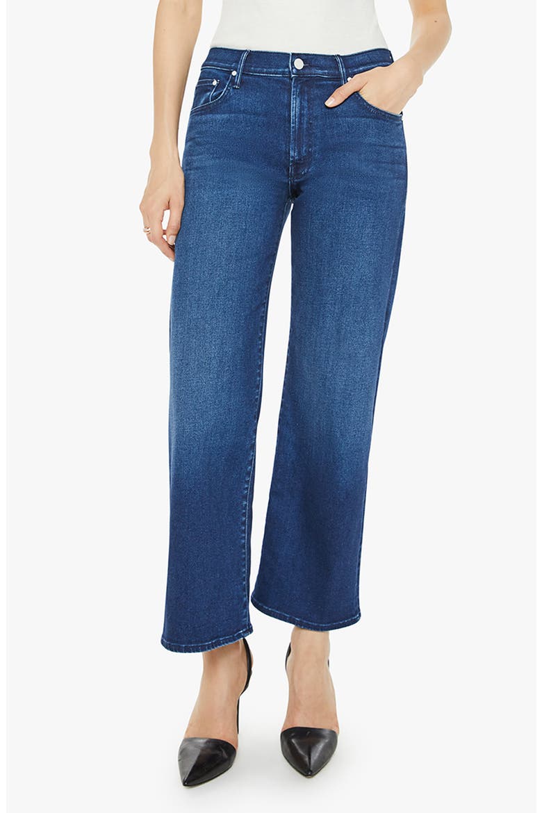 The Maven High Waist Ankle Wide Leg Jeans, Main, color, TAKING SHAPE