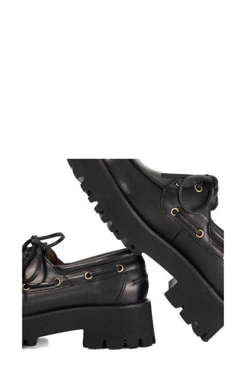 Dune London Griffyn Platform Loafer In Black