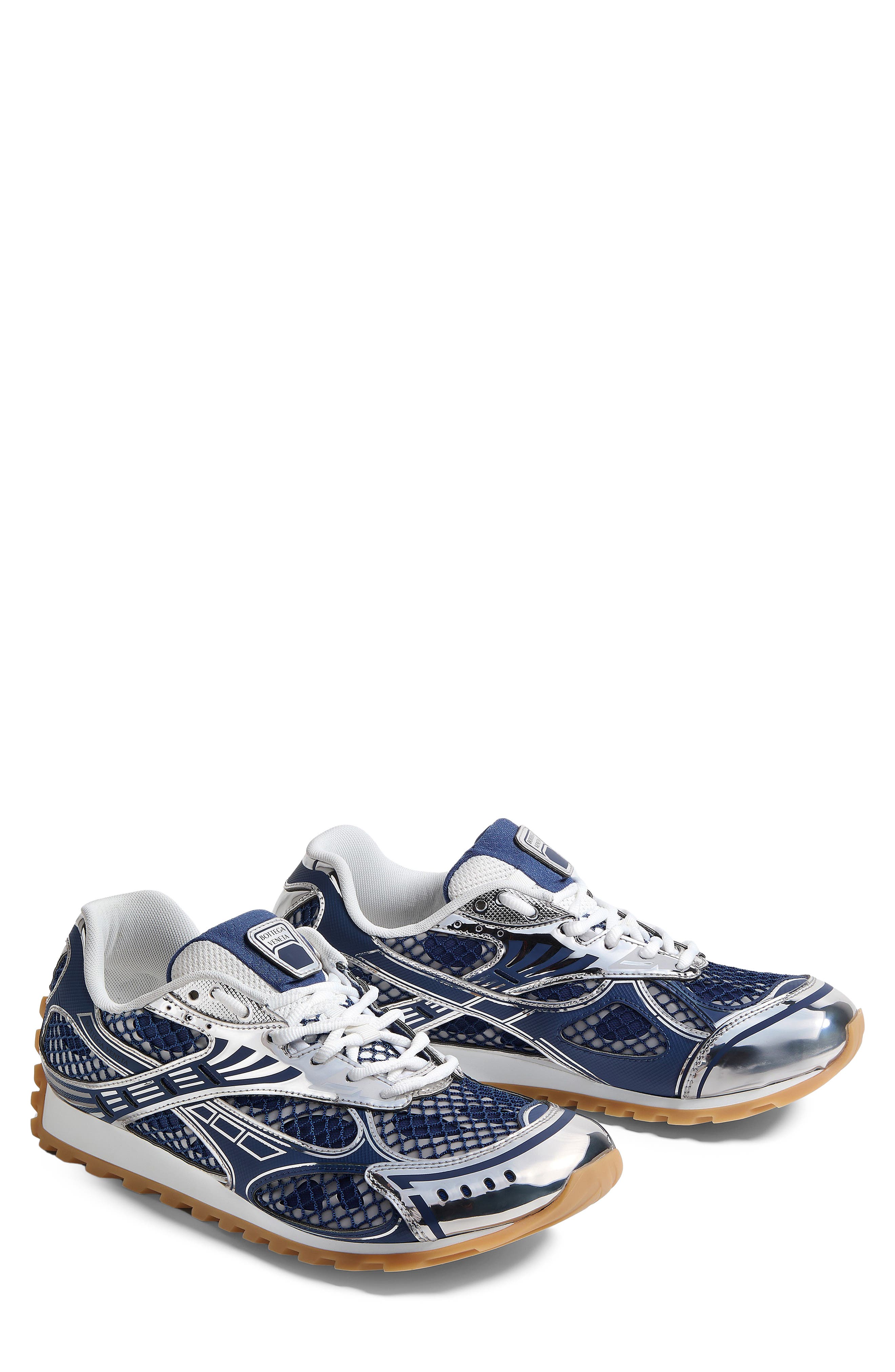Orbit Low Top Sneaker, Alternate, color, 4025 BLUE VENEZIA-SILVER