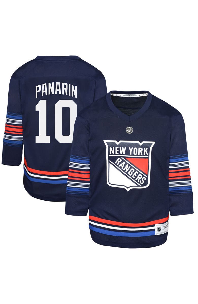 Outerstuff Toddler Artemi Panarin Navy New York Rangers Alternate Replica Player Jersey, Main, color,