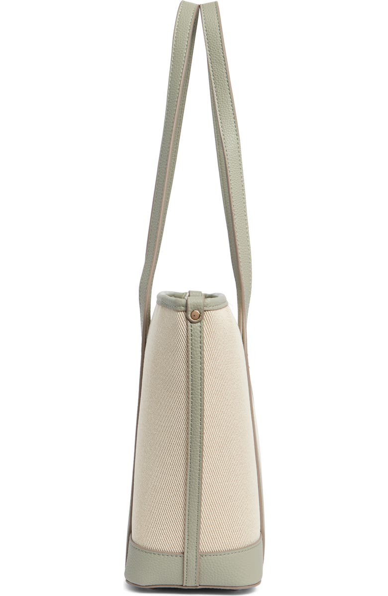 Nanette Lepore Sylas Tote Bag with Wristlet Pouch, Alternate, color, Natural - Clary Sage