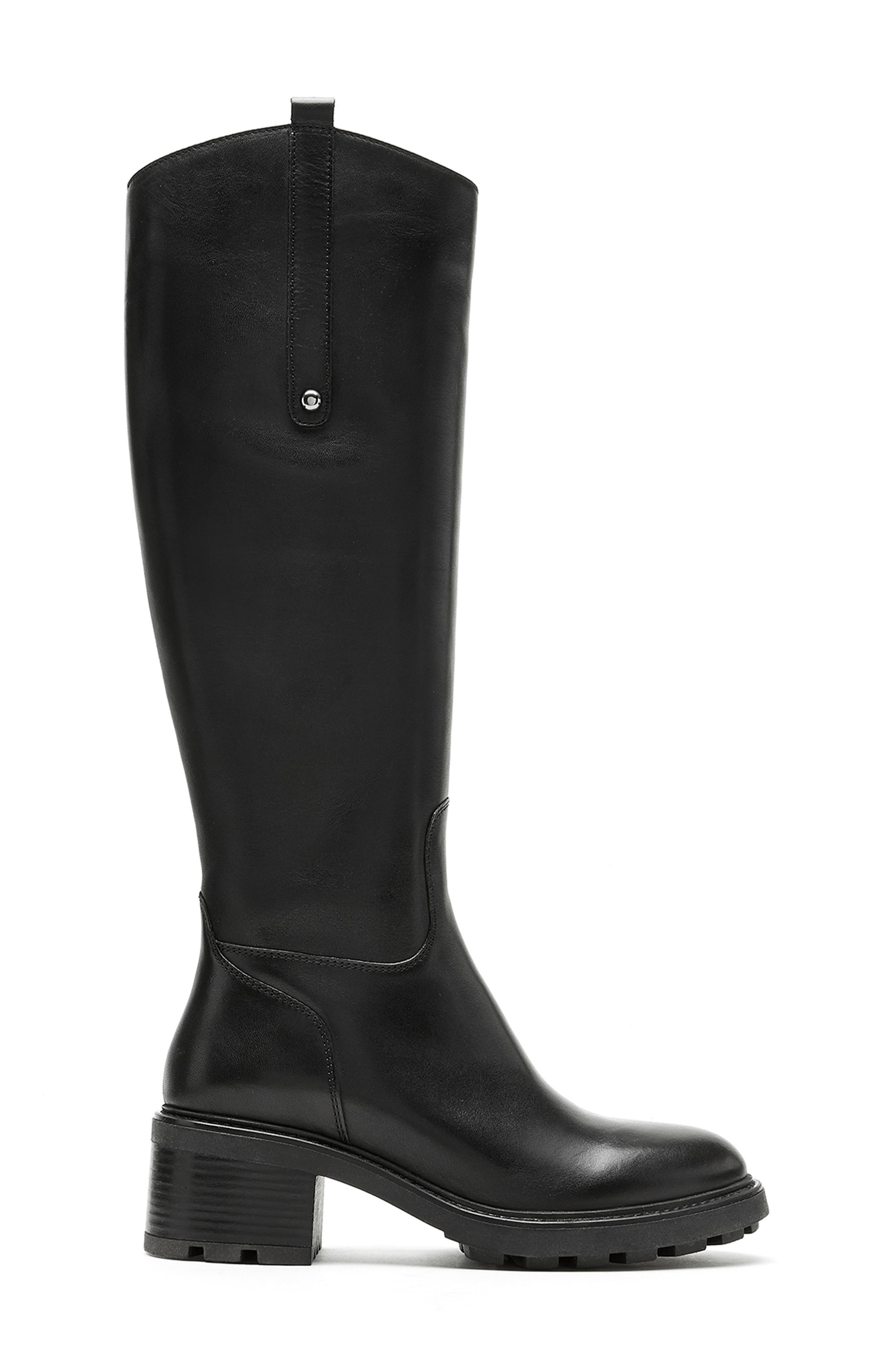 La Canadienne Atley Tall Boot, Alternate, color, Black