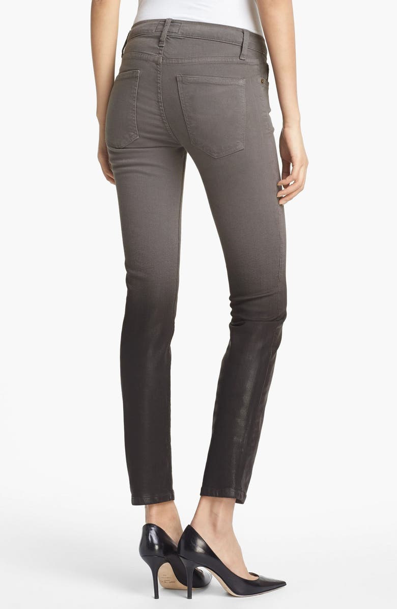 Current/Elliott 'The Stiletto' Coated Stretch Jeans, Alternate, color,