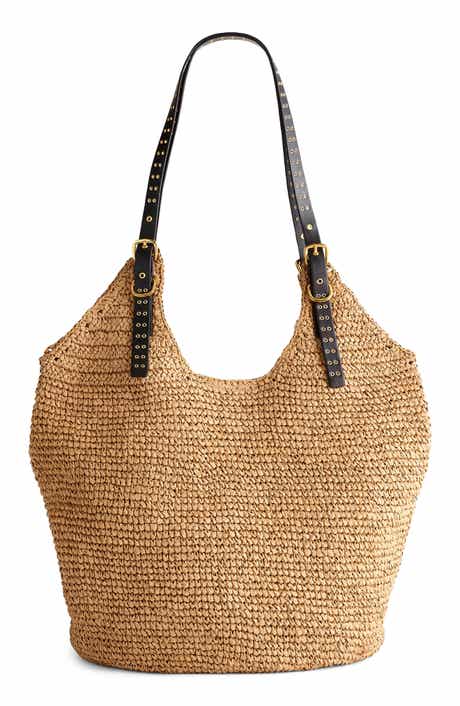 Madewell The Straw Slouch Tote