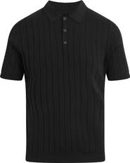 Joe's Guy Rib Polo Sweater