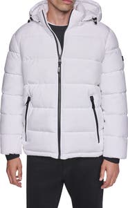 DKNY Water Resistant Heavyweight Puffer Jacket