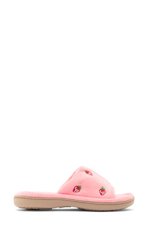 Shop Isotoner Fruit Embroidered Slide Slipper