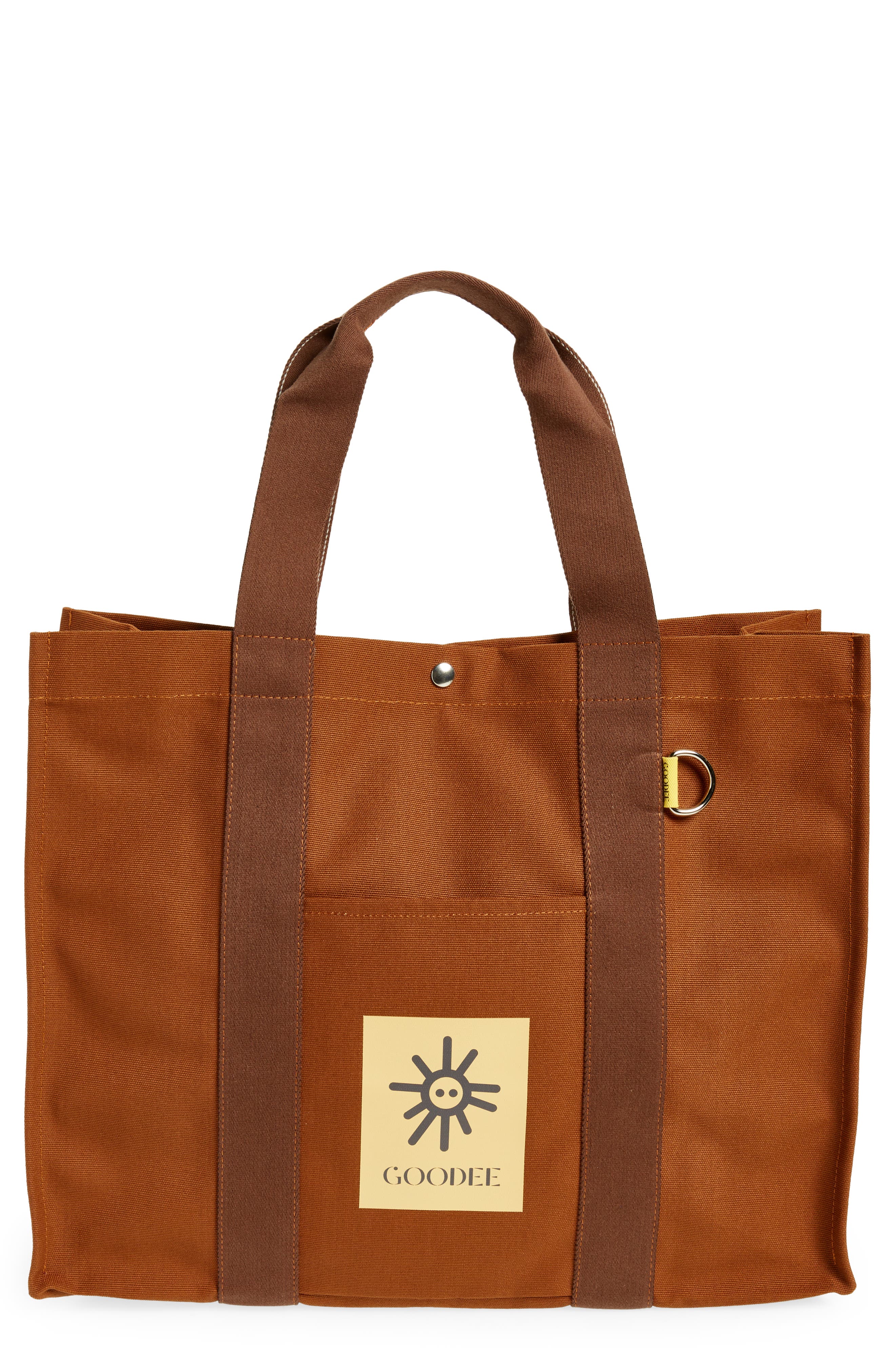 GOODEE Medium Bassi Recycled PET Canvas Market Tote, Main, color, 