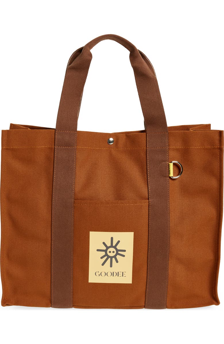 GOODEE Medium Bassi Recycled PET Canvas Market Tote, Main, color,
