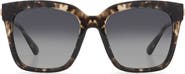 DIFF Bella 54mm Square Polarized Sunglasses
