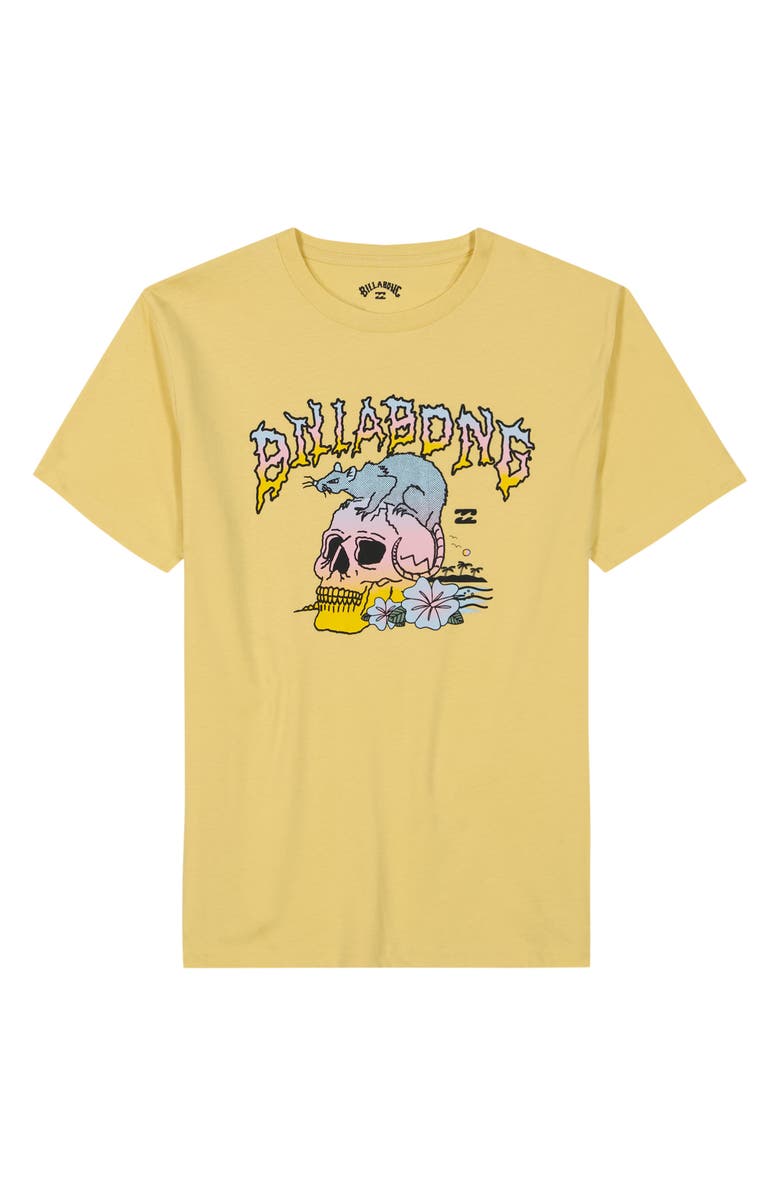 Billabong Kids' Skully Graphic T-Shirt, Main, color,