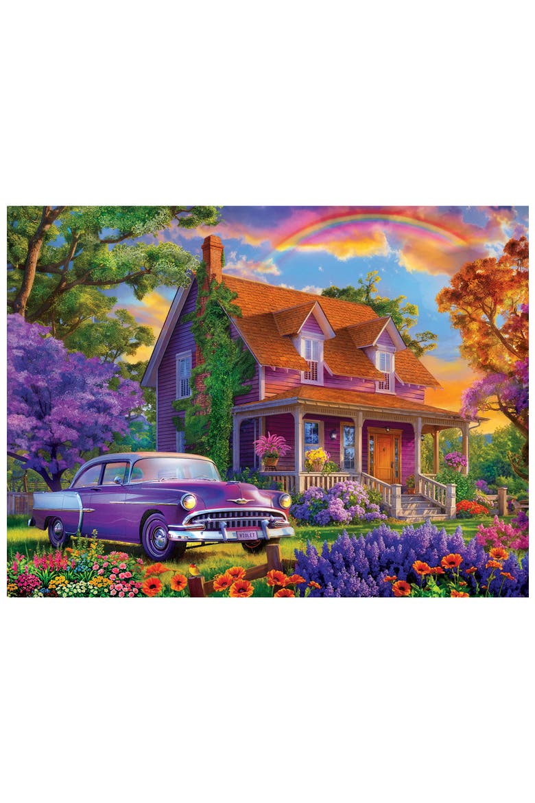Violet Lives Here 300 Piece Puzzle, Alternate, color, Multicolor