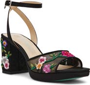 Betsey Johnson Kenni Ankle Strap Platform Sandal