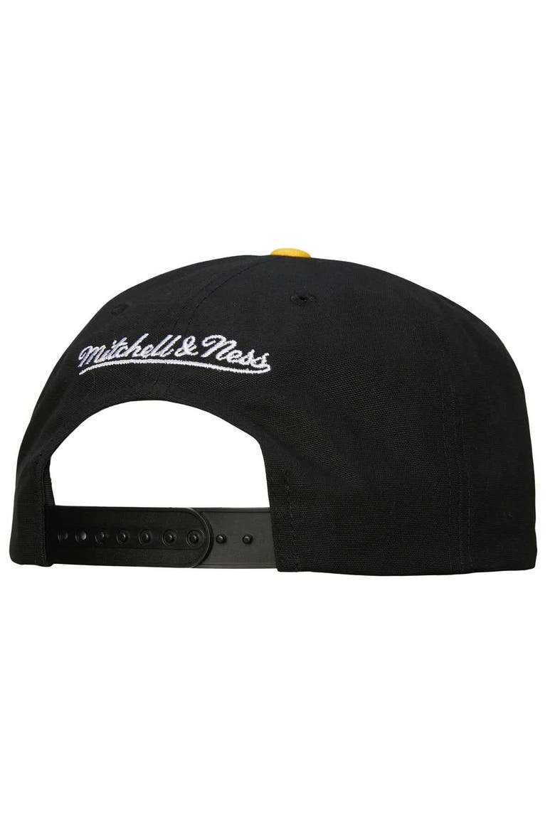 Men's Mitchell & Ness Black Boston Bruins Ascend Deadstock Snapback Hat, Alternate, color, Black