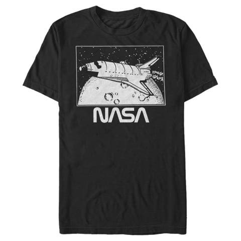 Men's NASA Vintage Shuttle Frame  Graphic T-Shirt