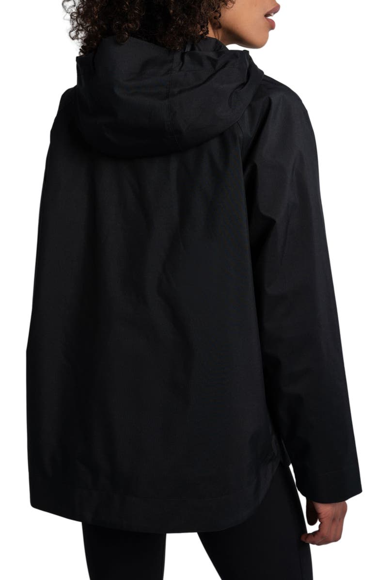 Lole Lachine Waterproof Rain Jacket, Alternate, color, Black Beauty