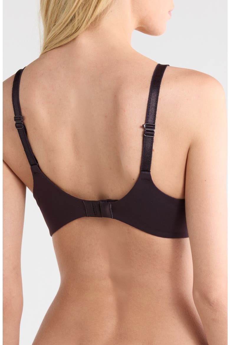 Norah Chic Plunge T-Shirt Bra, Alternate, color, INK