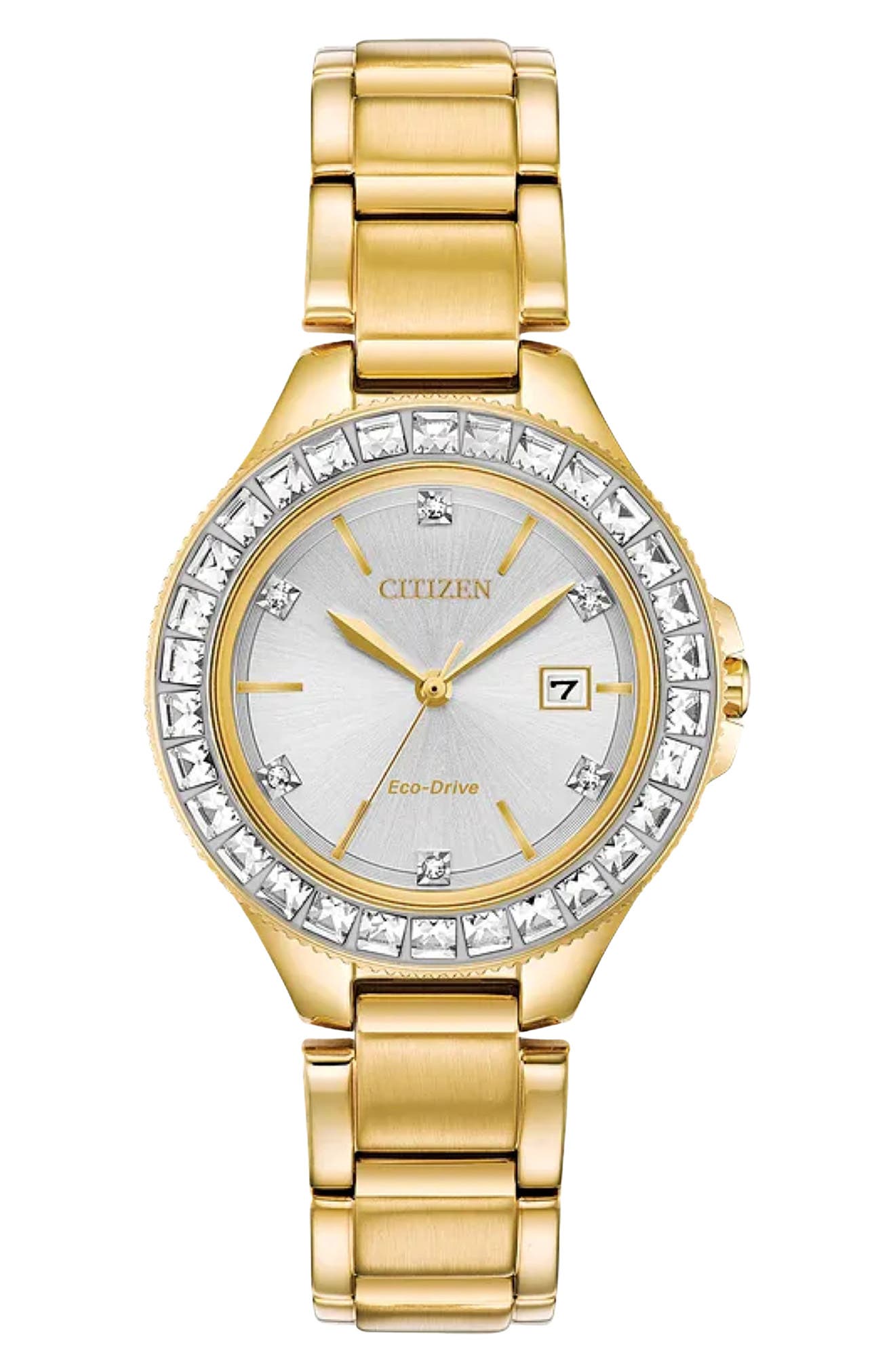Citizen Crystal Eco-Drive Bracelet Watch, 31mm x 9.1mm