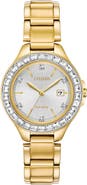 Citizen Crystal Eco-Drive Bracelet Watch, 31mm x 9.1mm