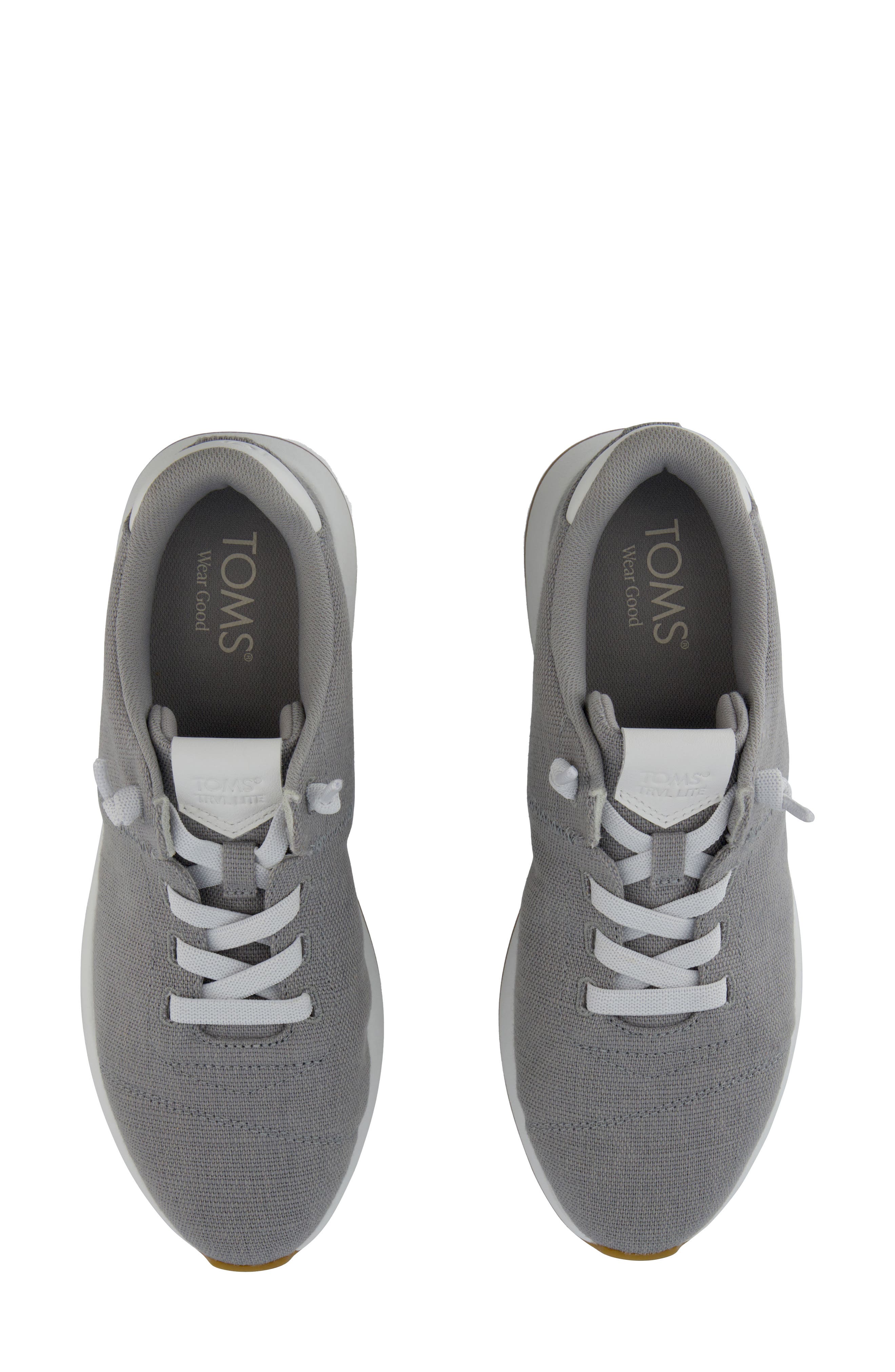 TOMS TRVL Lite Cabrillo Sneaker, Alternate, color, Drizzle Grey Heritage Canvas