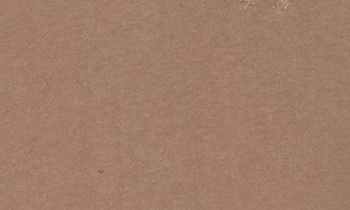 Jessica Simpson Fleece Crewneck Pullover In Brown