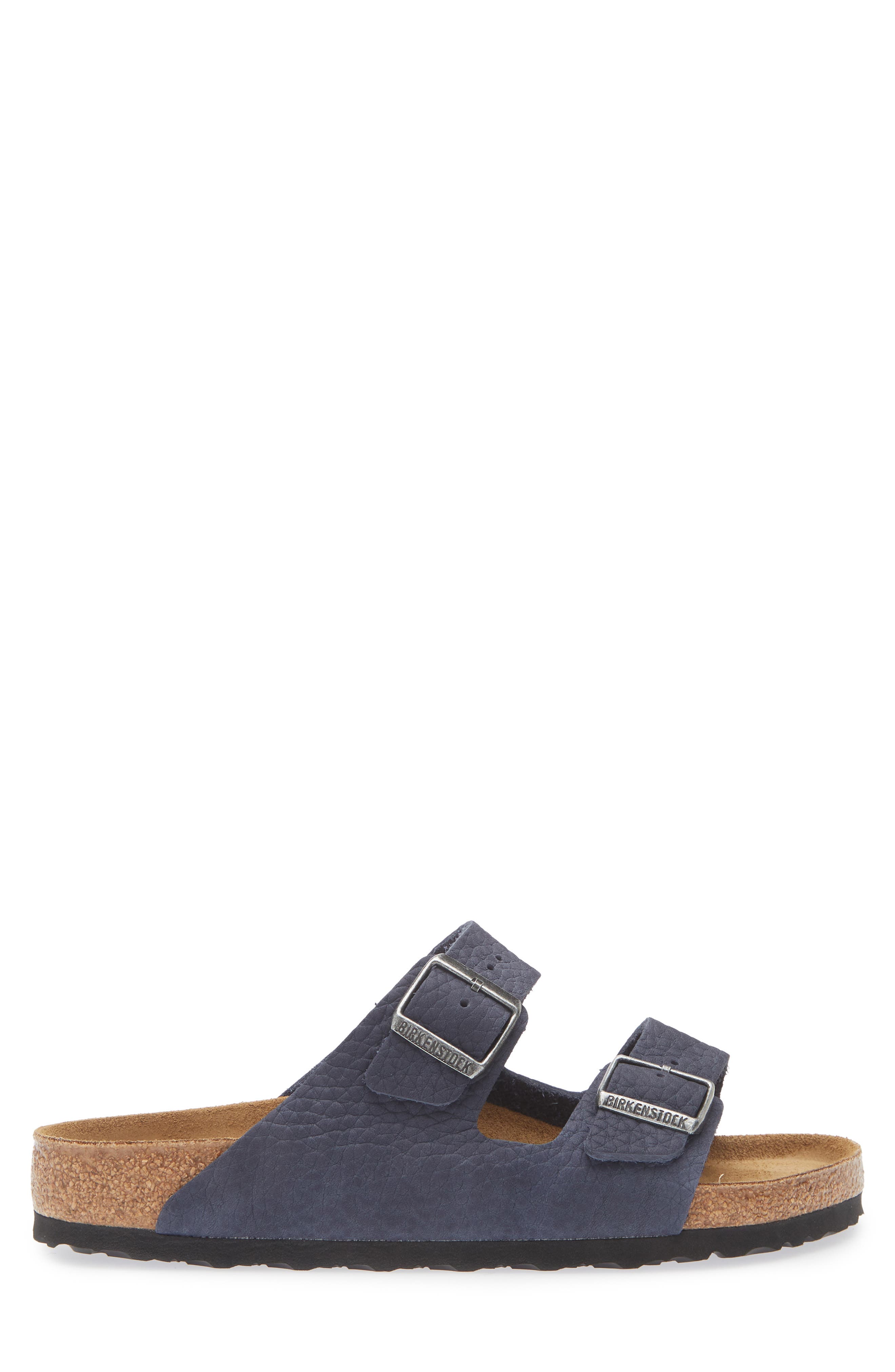 Birkenstock Arizona Slide Sandal, Alternate, color, Midnight