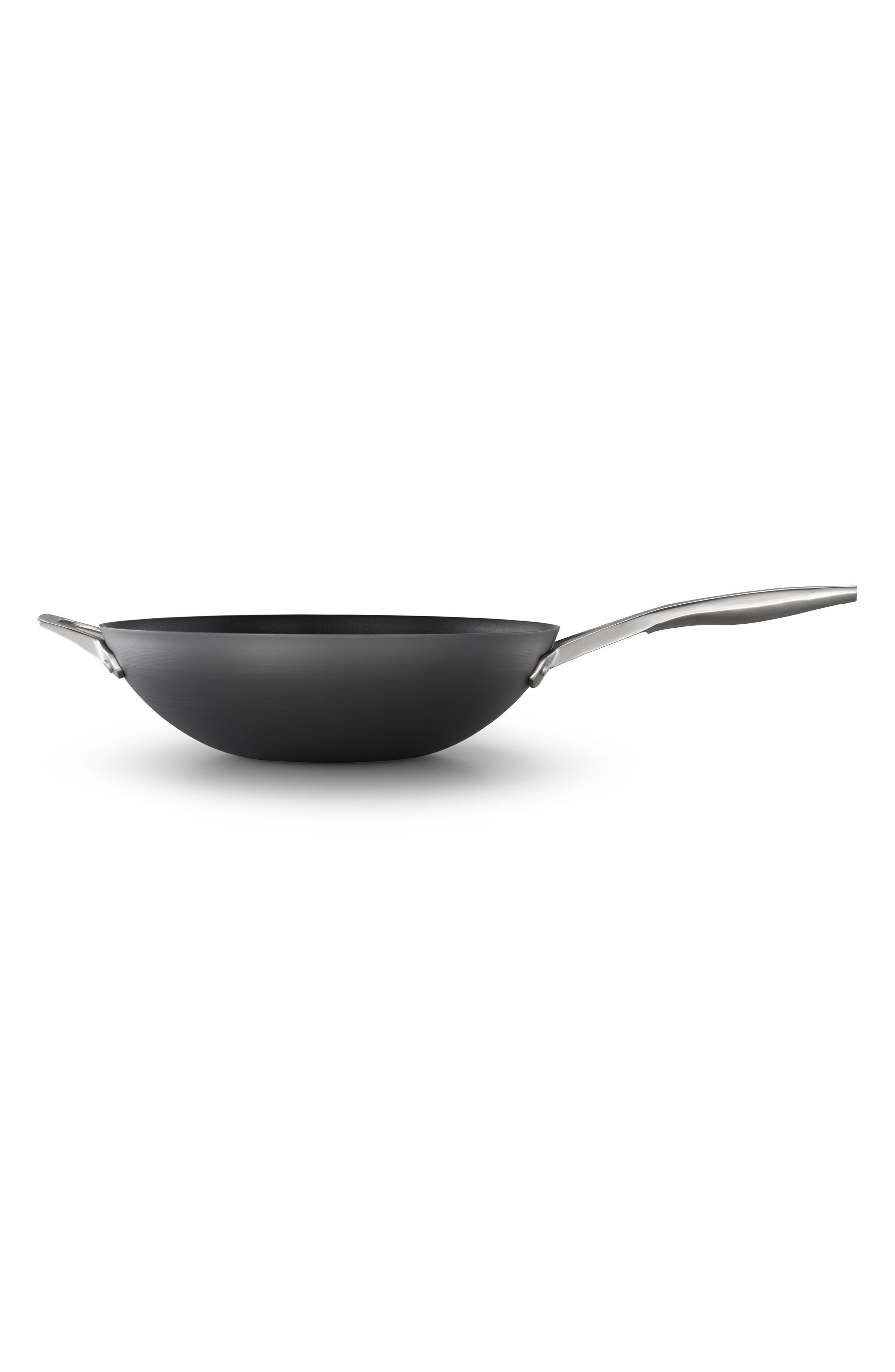 Calphalon Premier Hard-Anodized Nonstick Wok - Thumbnail 3