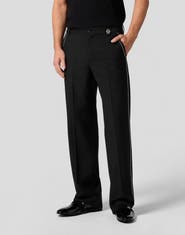 PHILIPP PLEIN Loose Fit Trousers Studs Men