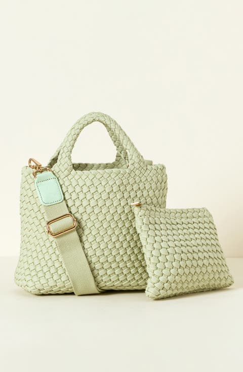Woven Shoelace Crossbody by Sol and Selene INC