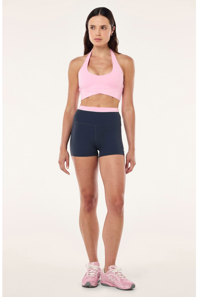 Reset Halter Longline Sports Bra, Alternate, color, PRISM PINK