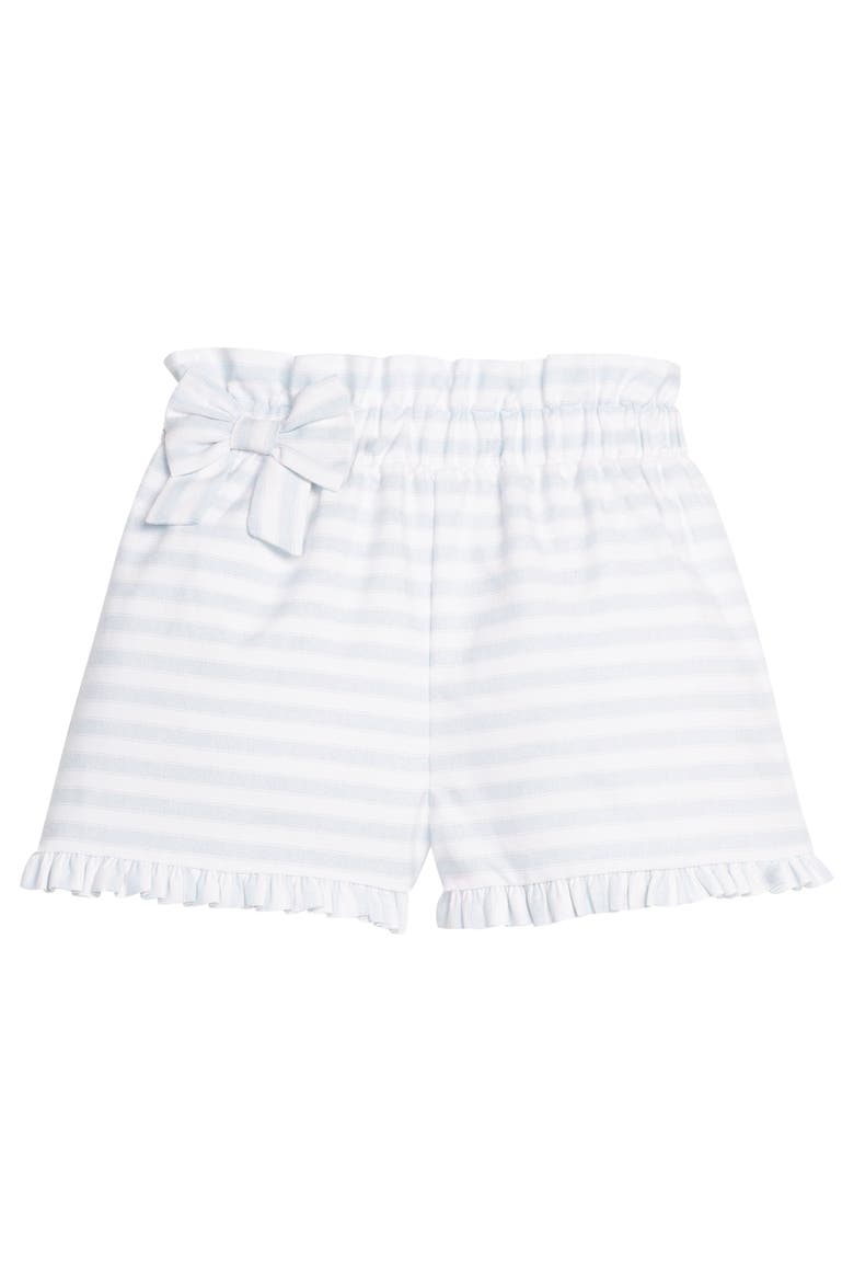 Kid's Striped Paperbag Bow Short, Main, color, Savannah Stripe