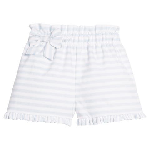 Kid's Striped Paperbag Bow Short (Toddler, Little Kid & Big Kid)