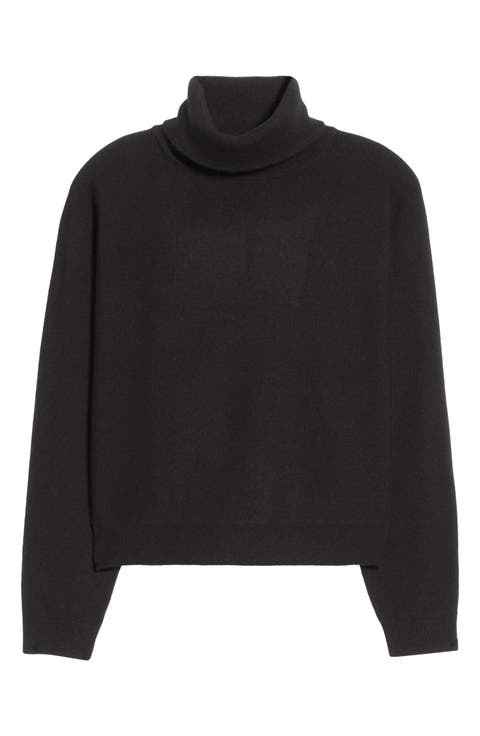 Wool & Cashmere Turtleneck Sweater