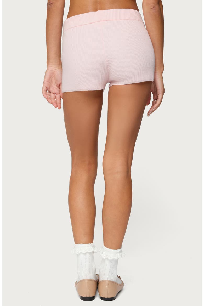 Lorie Rib Shorts, Alternate, color, LIGHT-PINK