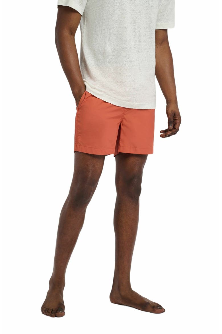 Charles 5" Swim Trunk, Alternate, color, ORANGE CORAL