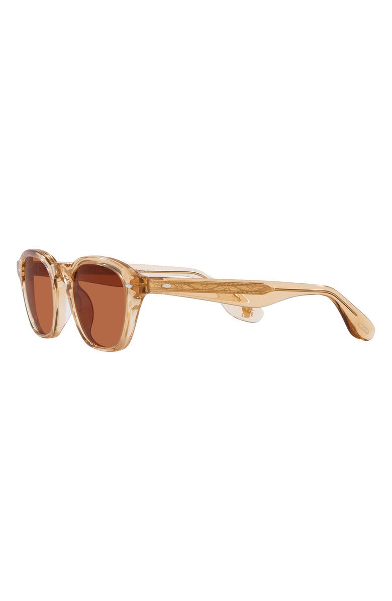 Oliver Peoples Peppe 48mm Square Sunglasses, Alternate, color, 