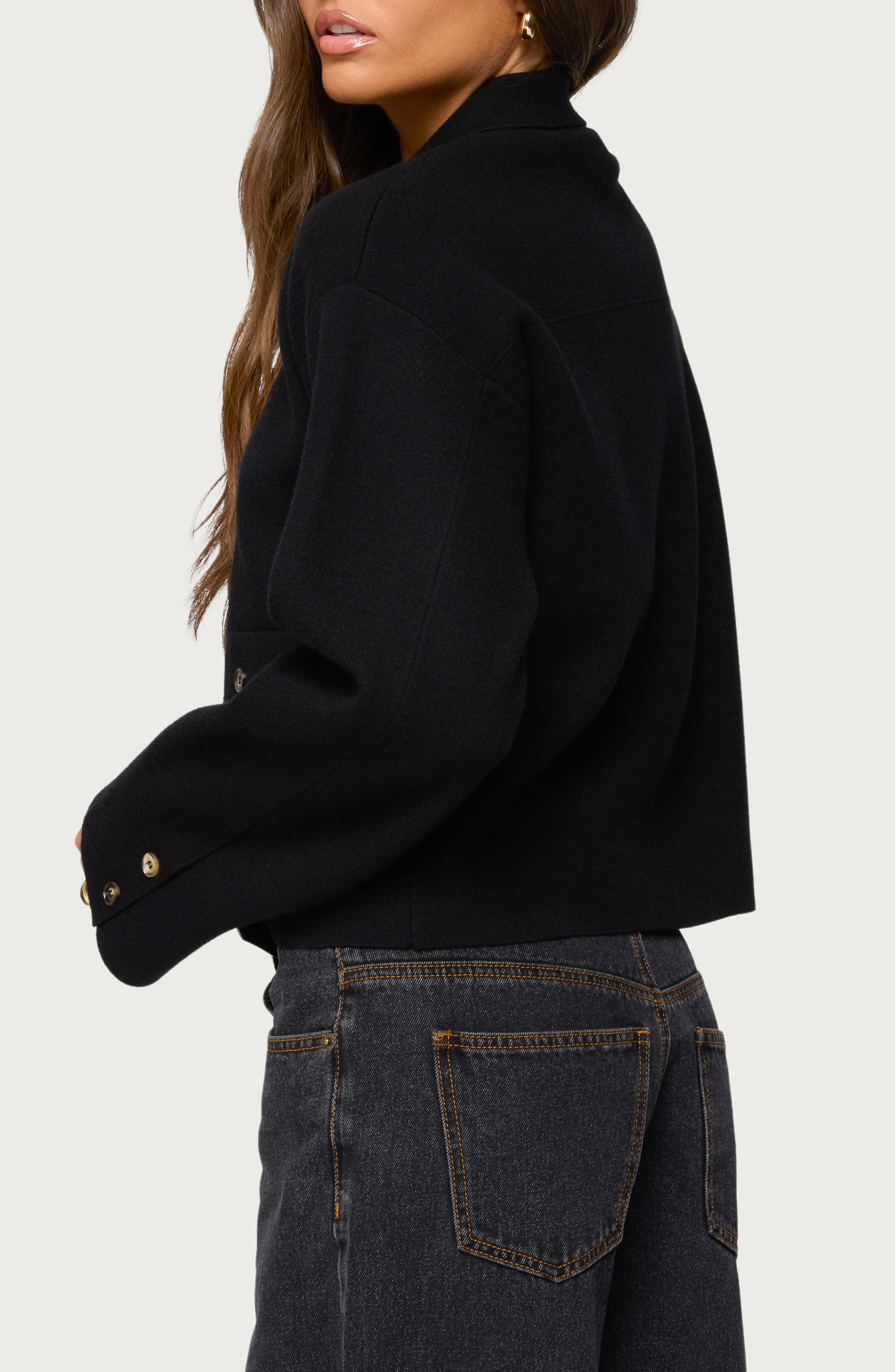 Женские EDIKTED Lorne Compact Knit Jacket — фото 3